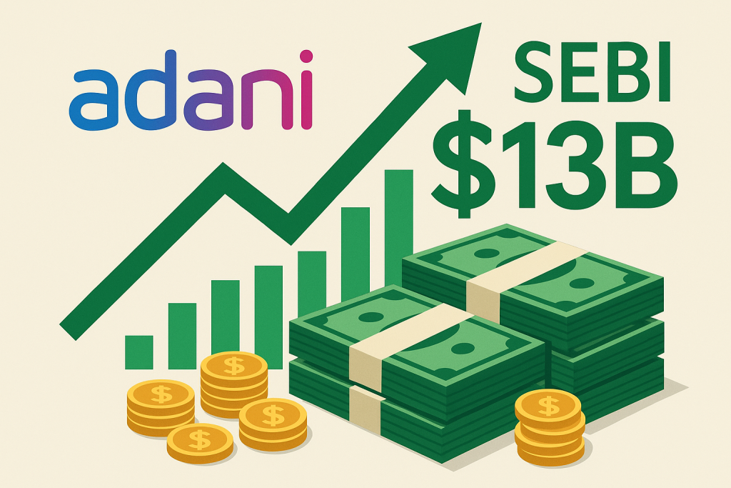 India’s Adani sees wealth jump $13B as SEBI clears case against group