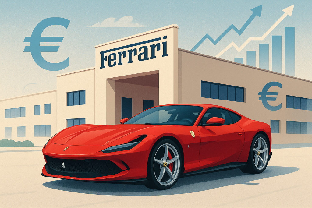 Ferrari stock jumps after earnings beats expectations