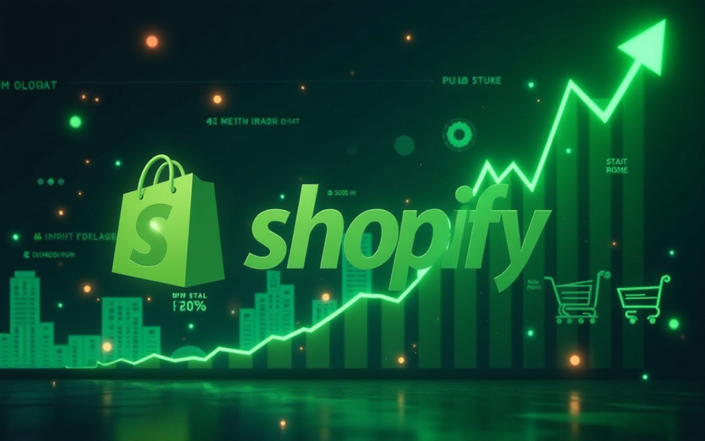 Shopify stock eyes a reversal as diamond pattern forms, valuation risk remain